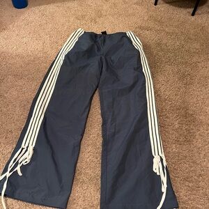 PacSun Steel Blue Nylon Pants